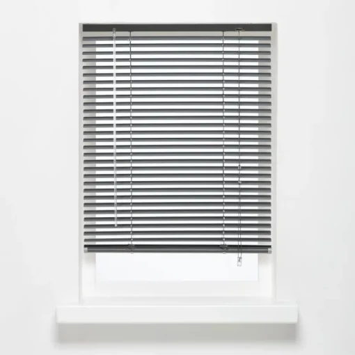 Aluminium Jaloezie Jade Antraciet 25mm 100x175 cm