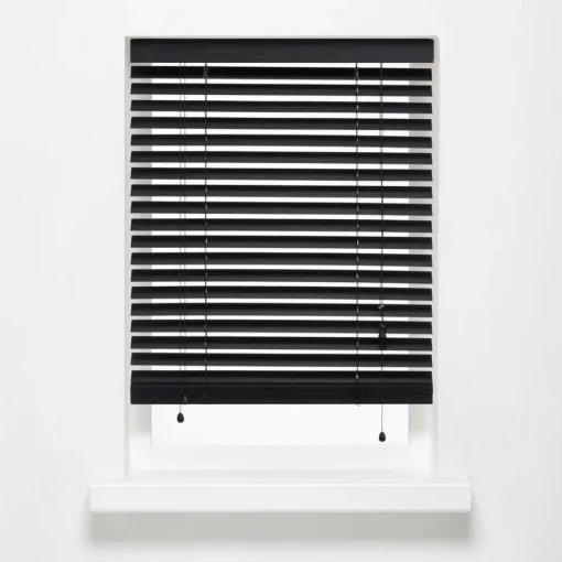 Bamboe Jaloezie Jax Zwart 200x175 cm