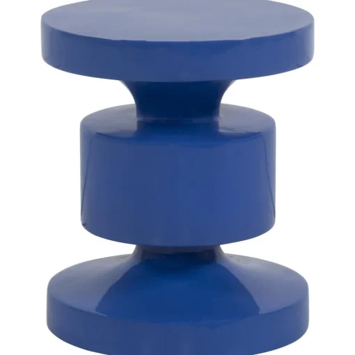 Bijzettafel Tuin Pinetto Blauw 33x33x40 cm