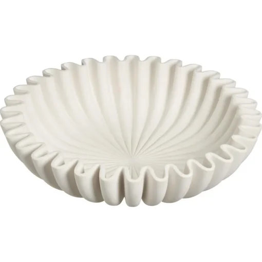 Decoratieschaal Wave Wit ø 30 cm