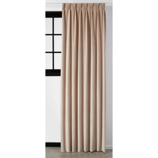 Gordijn Velours Romeo Ecru