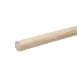 Gordijnroede 120 cm Hout - Ø28mmn