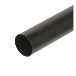 Gordijnroede 120 cm Zwart Metaal - Ø28mmn