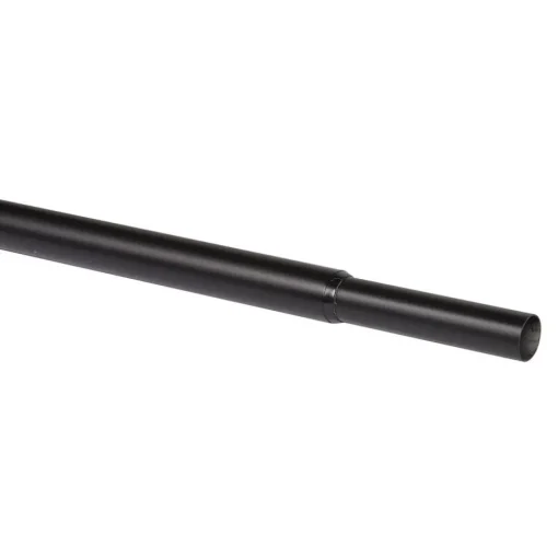 Gordijnroede 170-300 cm Zwart Metaal - Ø16-19mm