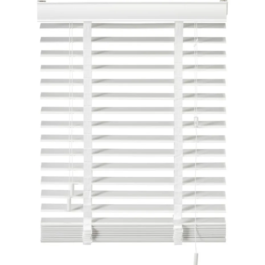 Houtlook Jaloezie Ravi Wit 50mm 160x175 cm