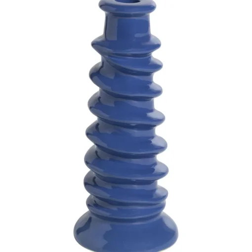 Kandelaar Ger Blauw