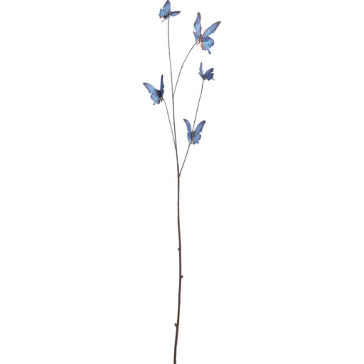 Kunsttak Vlinder Blauw