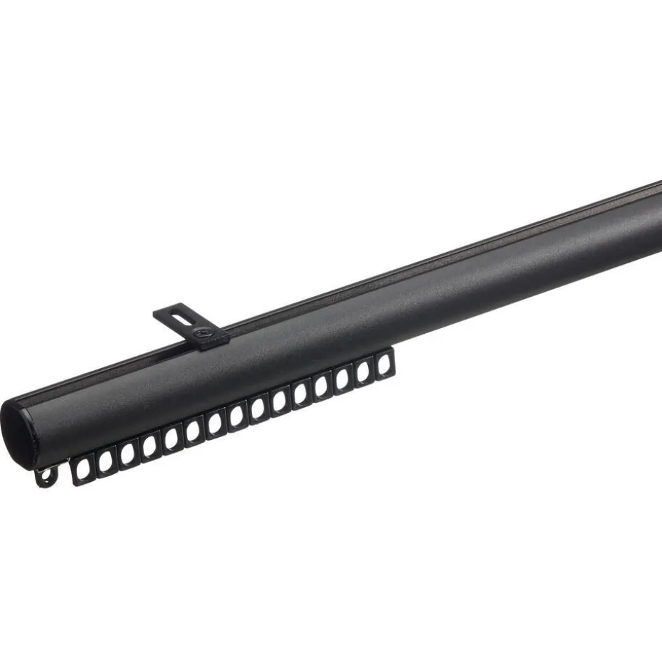 Railroedeset 150 cm Zwart Metaal - Ø28mm