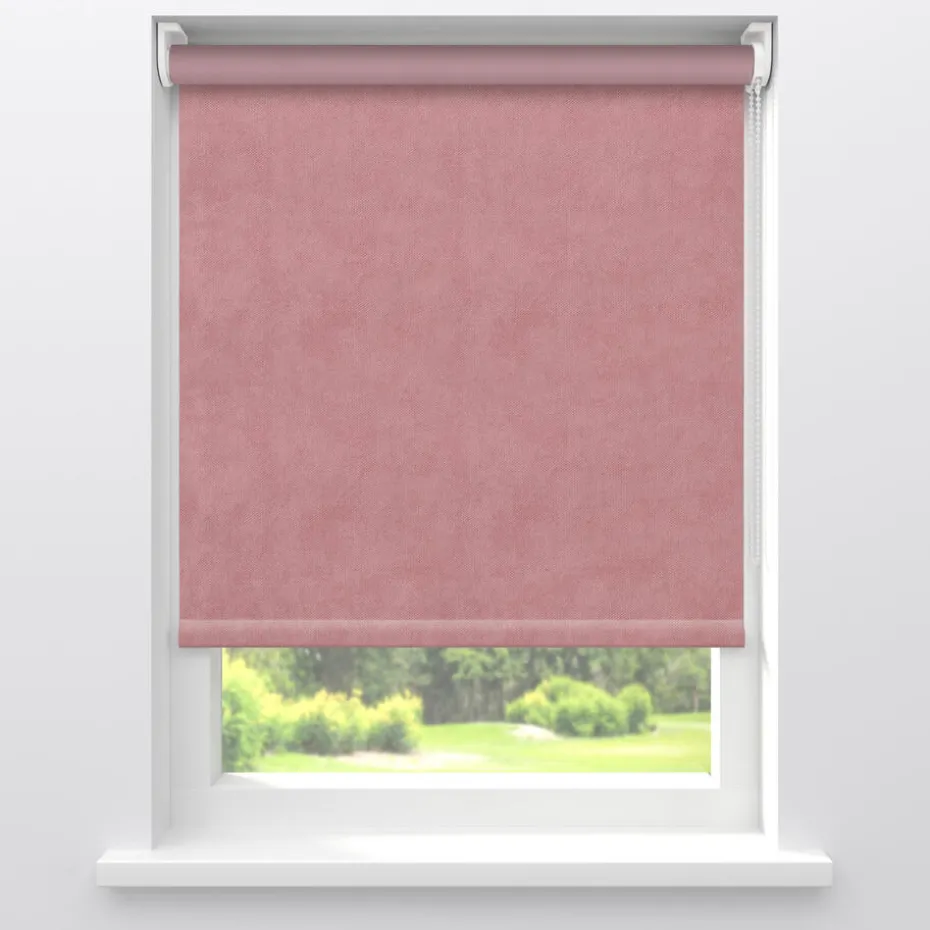 Rolgordijn Gus Roze Verduisterend