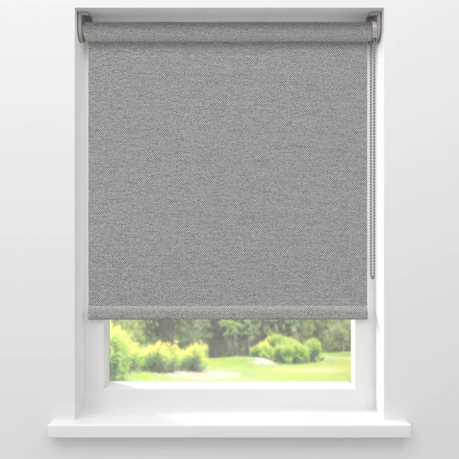 Rolgordijn Livia Zwart