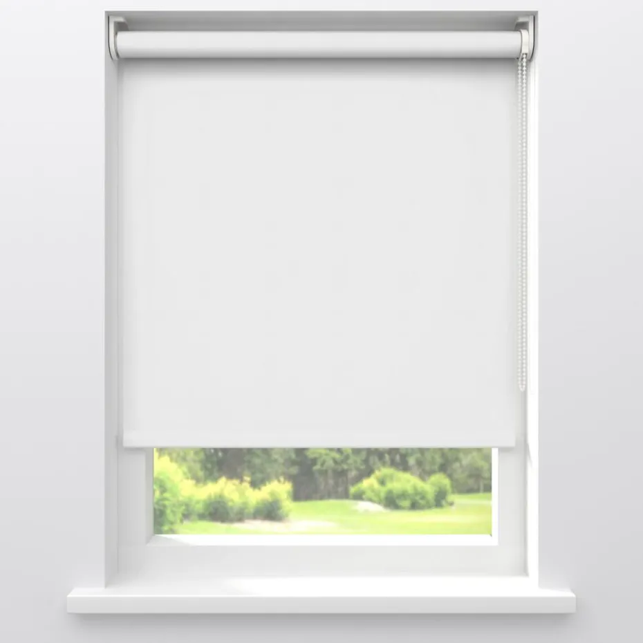 Rolgordijn Mila Wit Verduisterend