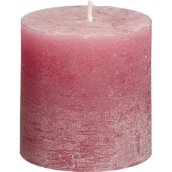 Stompkaars Rustiek Roze 7x7 cm