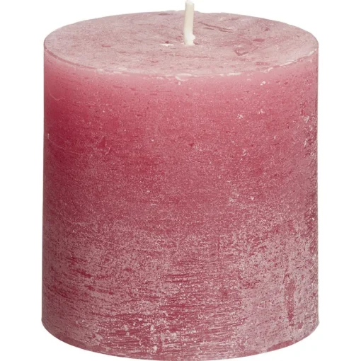 Stompkaars Rustiek Roze 7x7 cm