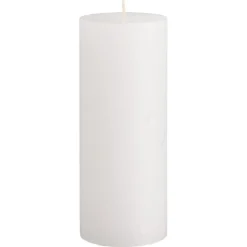 Stompkaars Rustiek Wit 7x17 cm