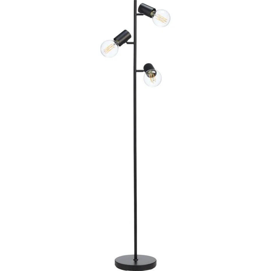 Vloerlamp Elste Zwart
