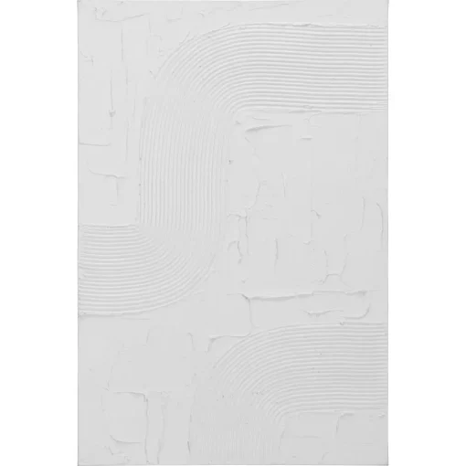 Wanddecoratie Art Wit